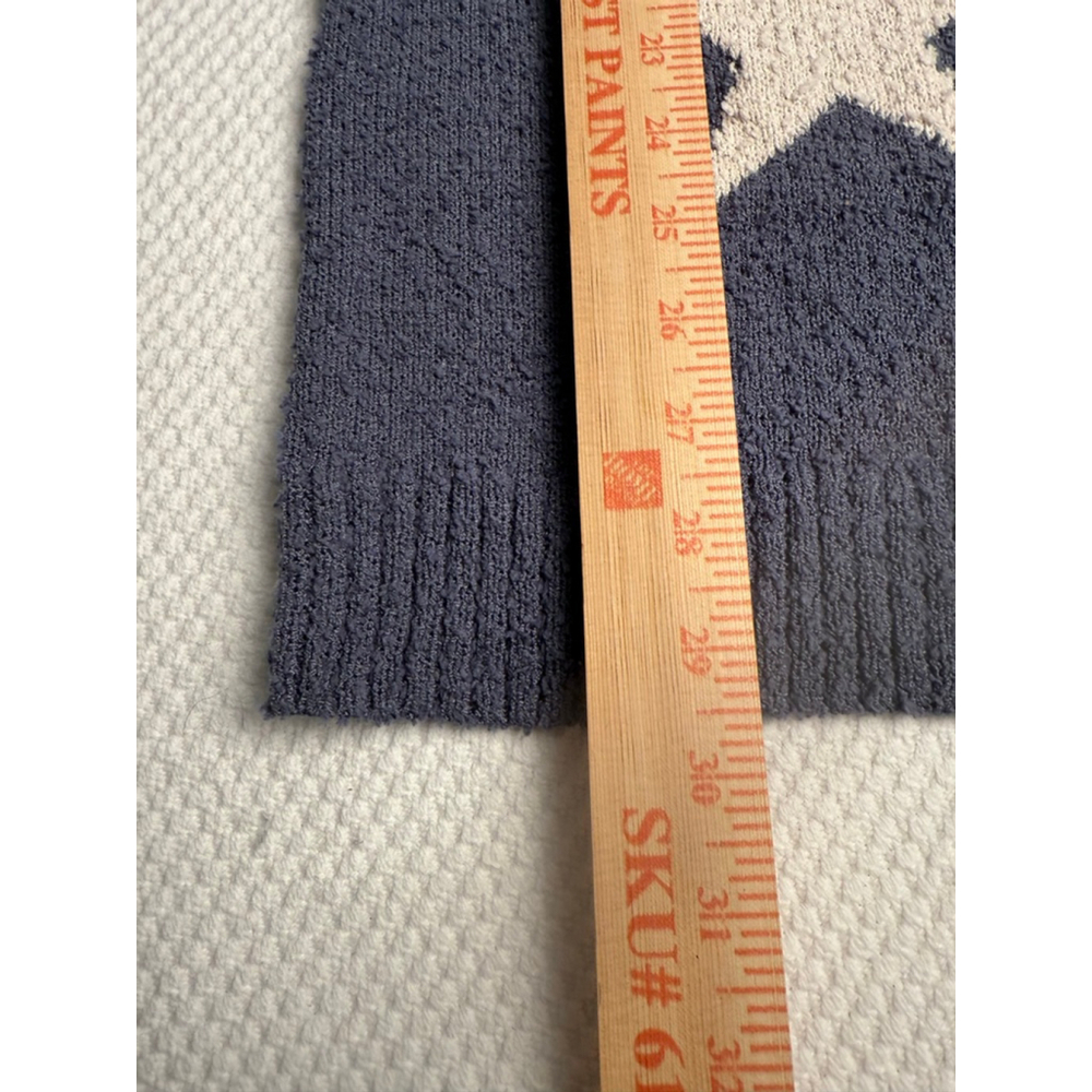 Women's Altard State Blue & White Star Print Cardigan Sweater XS - Picture 7 of 8